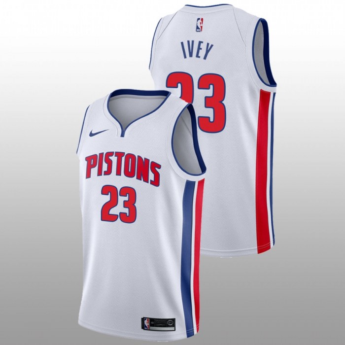 Pistons X Purdue Jaden Ivey 2022 NBA Draft #23 Blue Black Jersey